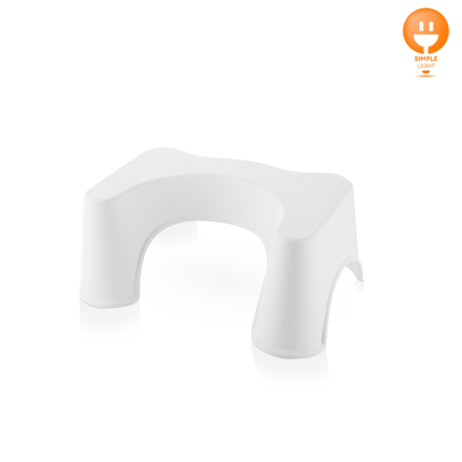 เก้าอี้วางเท้าสำหรับนั่งขับถ่าย เก้าอี้วางเท้า สำหรับนั่งขับถ่าย Toilet stool เก้าอี้สุขภัณฑ์ เก้าอี้ส้วม Simple Light