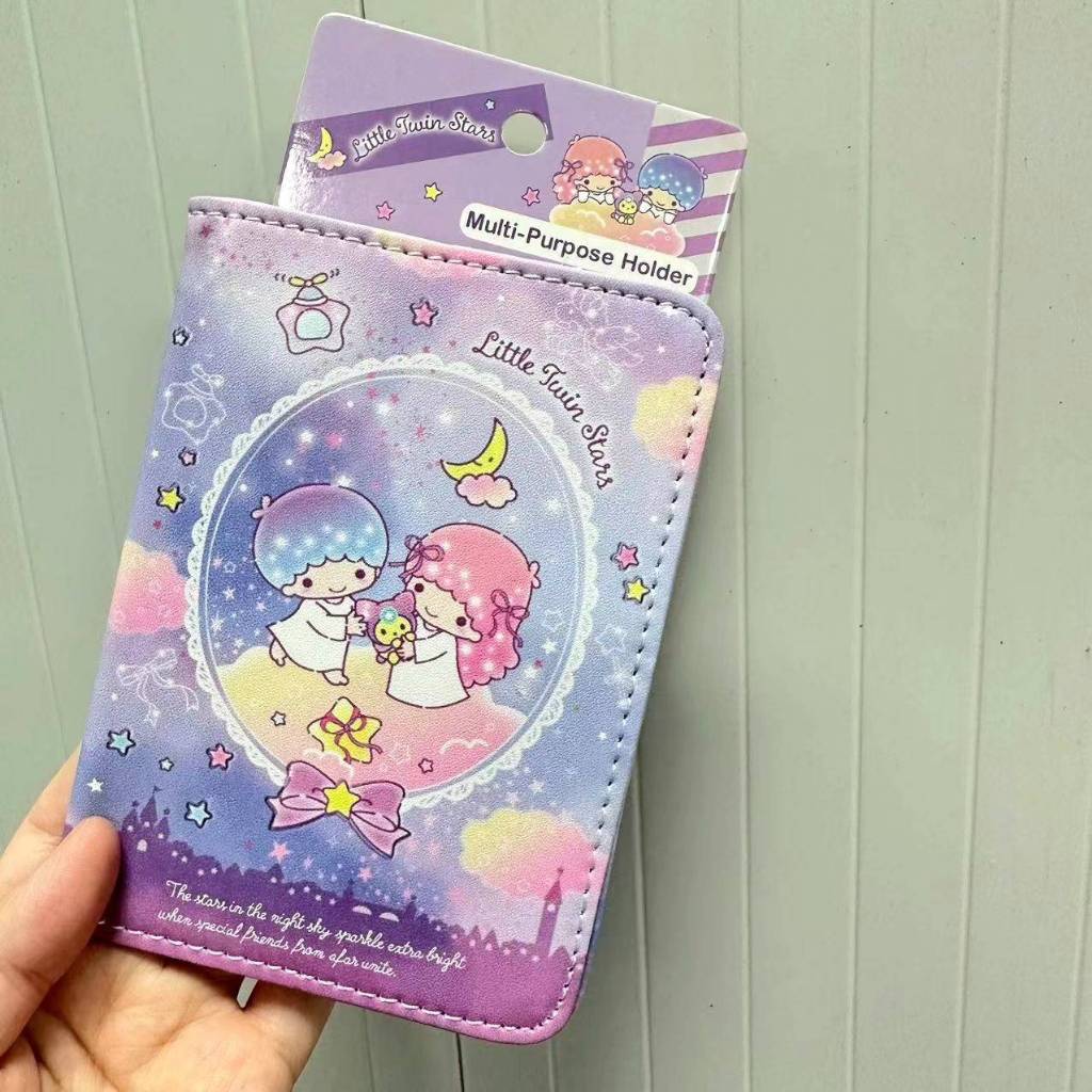 📗 ปกพาสปอร์ต แฟชั่น SANRIO มีทั้งหมด 8 ลาย งานหนัง PU ขนาด 13.5×9.5 cm