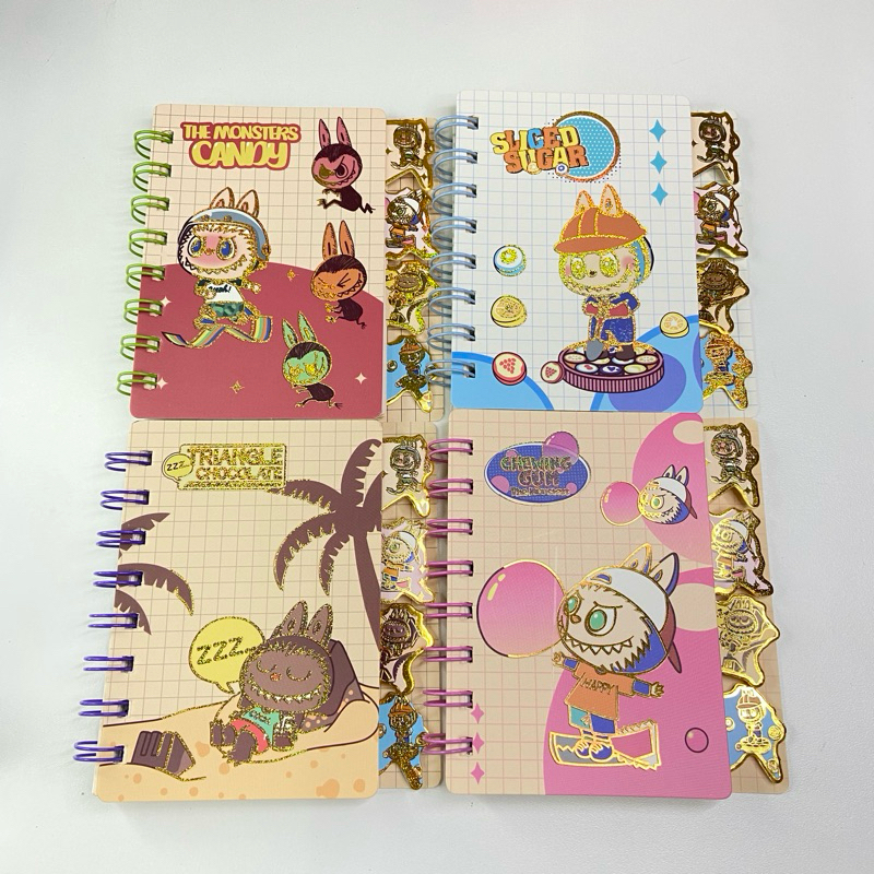 มาใหม่ พร้อมส่ง สมุดโน๊ต สันห่วง ลาบูบู้ สมุดเล่มเล็ก
