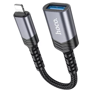 HOCO UA24 ตัวแปลงสัญญาณ iOS to USB / Type-C to USB OTG converter รองรับการชาร์จ ถ่ายโอนข้อมูล แฟลชไดรฟ์ hc5