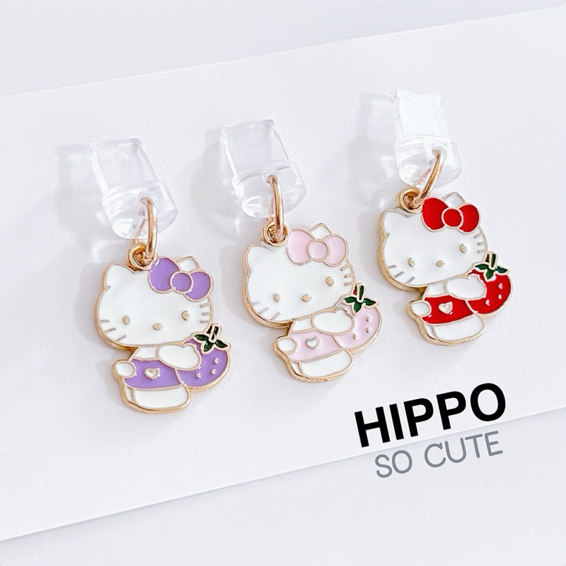 [ร้านไทย] จุกกันฝุ่น iPhone android iPad จุกกันฝุ่นมือถือ จุกกันฝุ่นไอแพด kitty