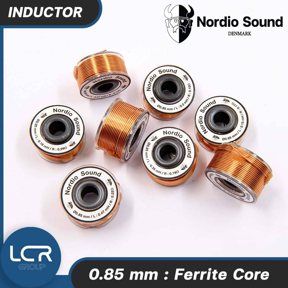 Nordio Sound L.REFERENCE 0.1-1.0mH 0.85mm. อินดักเตอร์ ตัวเหนี่ยวนำ ทนอุณหภูมิสูง Denmark
