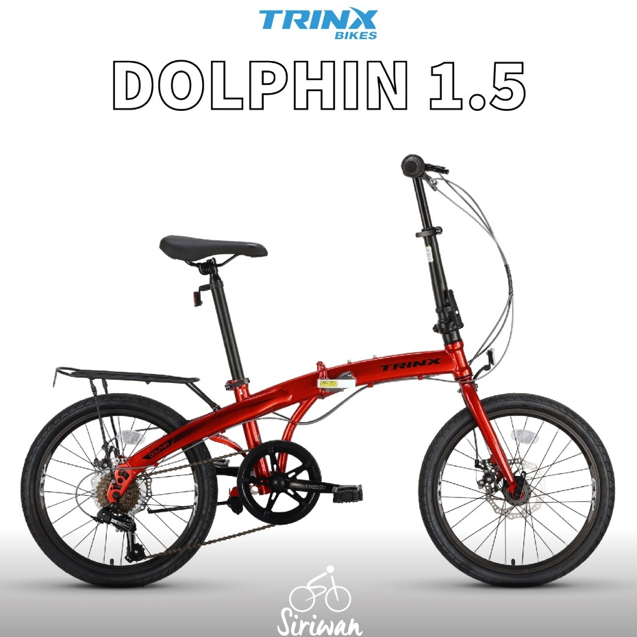 TRINX Dolphin 1.5 จักรยานพับได้ Shimano 7 speed ล้อ 20 นิ้ว