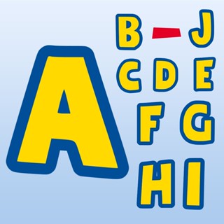 ตัวรีดติดเสื้ออักษร  A - Z ฟ้อนต์  ลาย Story Font  รีดง่ายรี…