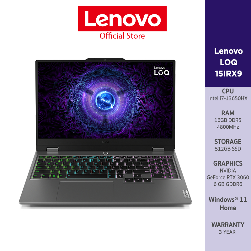 LENOVO LOQ 15IRX9(83DV003BTA) NOTEBOOK INTEL I7-13650HX RTX 4060 | 15.6 FHD 144Hz