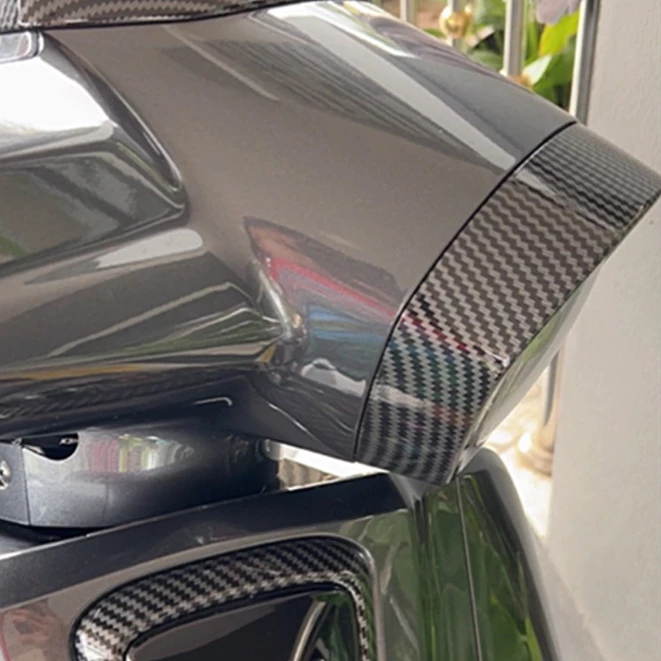 ชุดแต่งเคฟล่า Honda Giorno ฝาครอบหน้า กันร้อนท่อ ครอบไมล์ ครอบไฟหน้า thumbnail 3