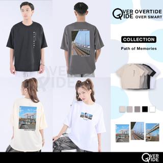 FhunDesign เสื้อยืดโอเวอร์ไซส์ คอลเลกชั่น Path of memories (…