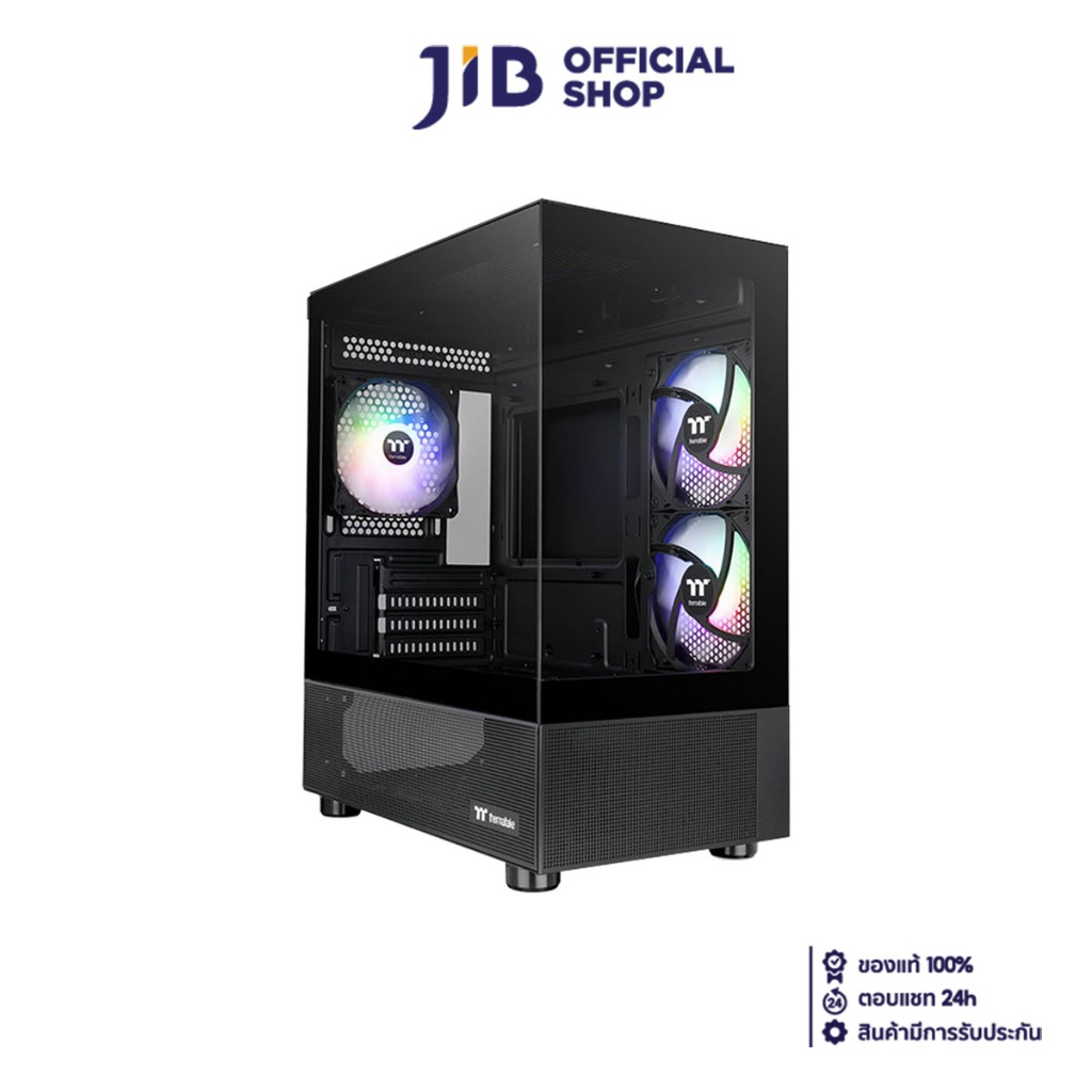 CASE (เคส) THERMALTAKE VIEW 170 TG ARGB (BLACK) (MICRO-ATX)