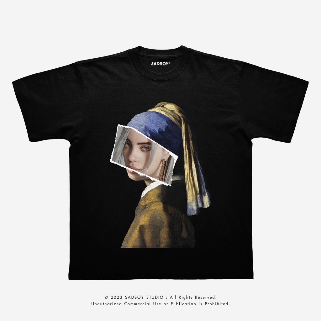 SADBOY® | Billie with Earring | Semi-Oversized | 100% Organic Cotton