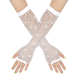 E3/3E3/2พร้อมส่งในไทย ถุงมือตาข่ายมีเพชรสำหรับผู้หญิง ใส่ได้ทั้งเด็กและผู้ใหญ่ พร้อมส่งในไทย
