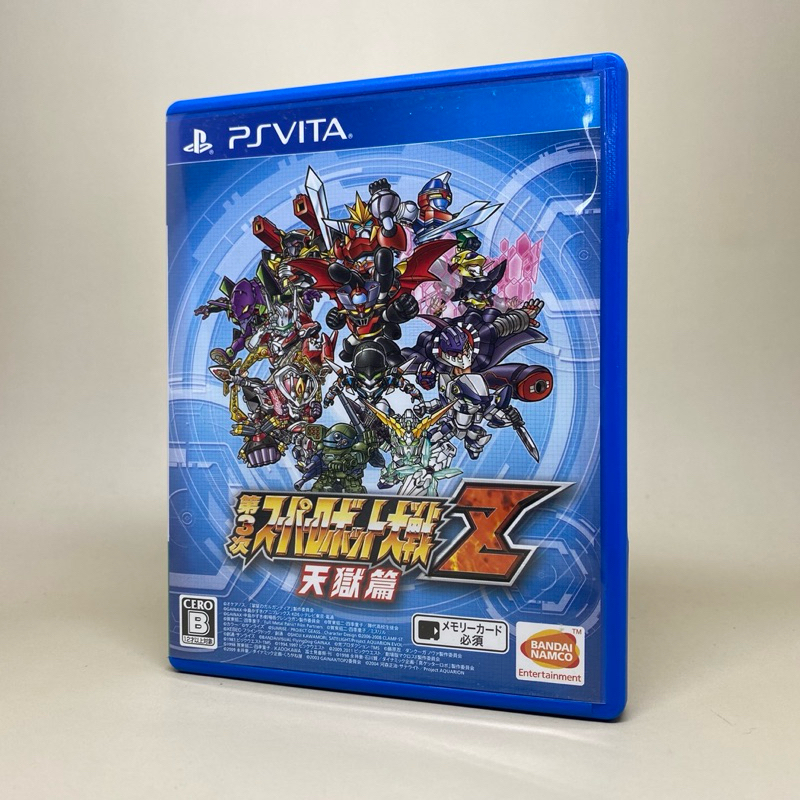 Super Robot Wars Taisen Z 3rd Tengoku-Hen PS Vita | แผ่นเกมเพลสเตชั่นวีต้า แท้ | Zone 2 | Japanese |