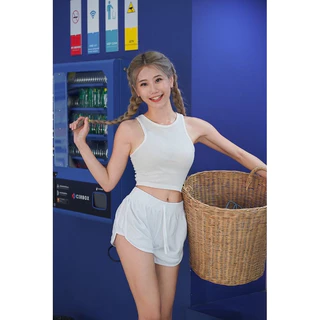 🩵💖(SS-5XL)กางเกงขาสั้นผู้หญิง สีล้วน มีครบทุกไซส์(ผ้าCotton)💙💜