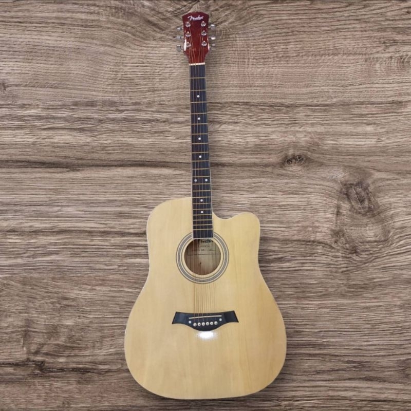 ขายกีต้าร์โปร่ง Fender ทรง Dreadnought cutaway