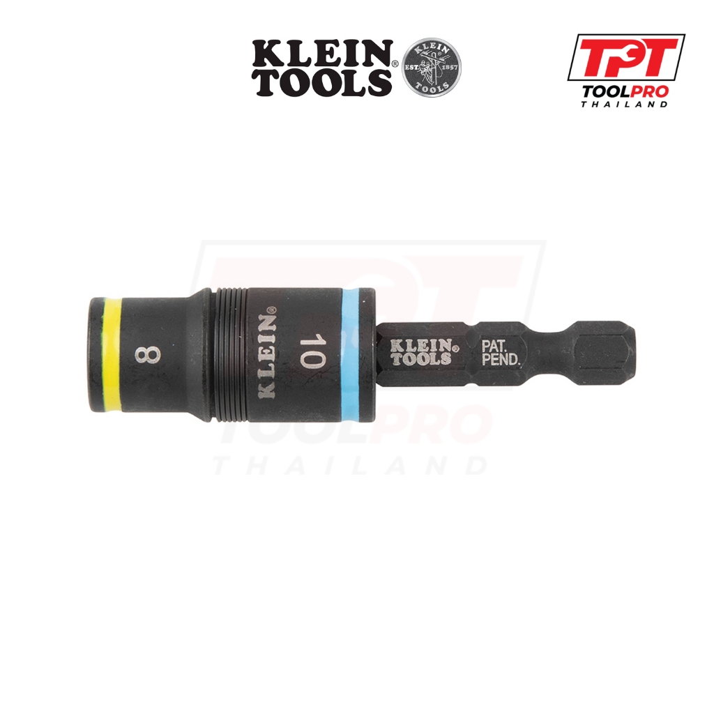 Klein Tools ชุดดอก/ลูกบ๊อกซ์ หน่วยมิล 2-in-1 Impact Rated Flip Socket Set (32931M)