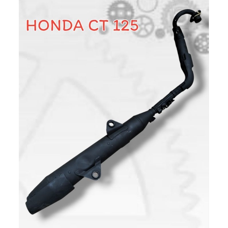 ท่อ HONDA CT 125 แท้ ไม่มีกันร้อน มือ 2 สภาพดี