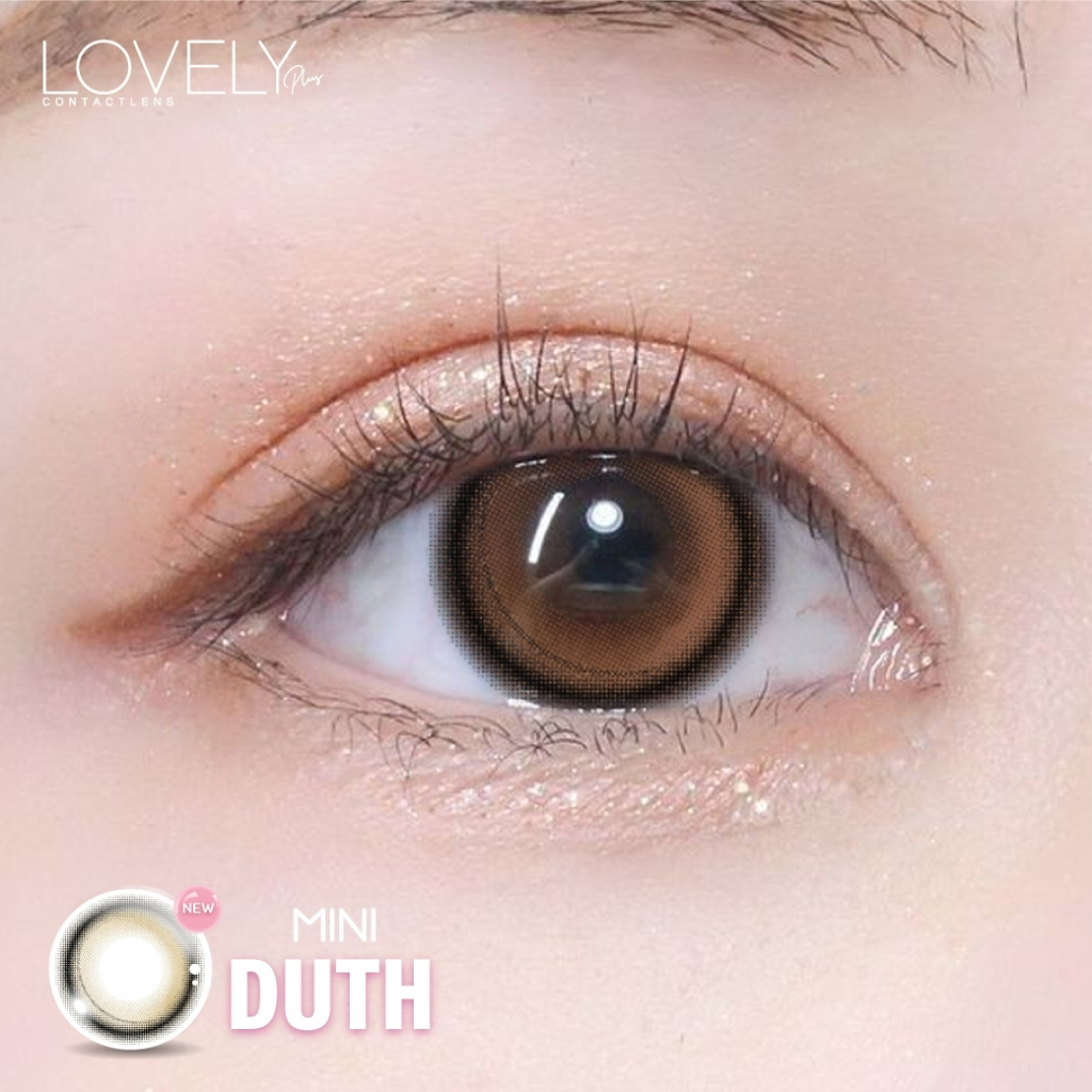 คอนแทคเลนส์🌈Mini Duth🌈 Brown / Gray (Lovelylens) ขนาดมินิ💖 - รูปที่ 2