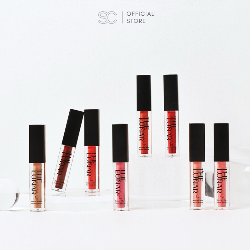 The Lunar Velvet Lipstick ลิปสติกเนื้อเวลเวท พิกเมนต์จากฝรั่งเศส เนื้อสีชัด