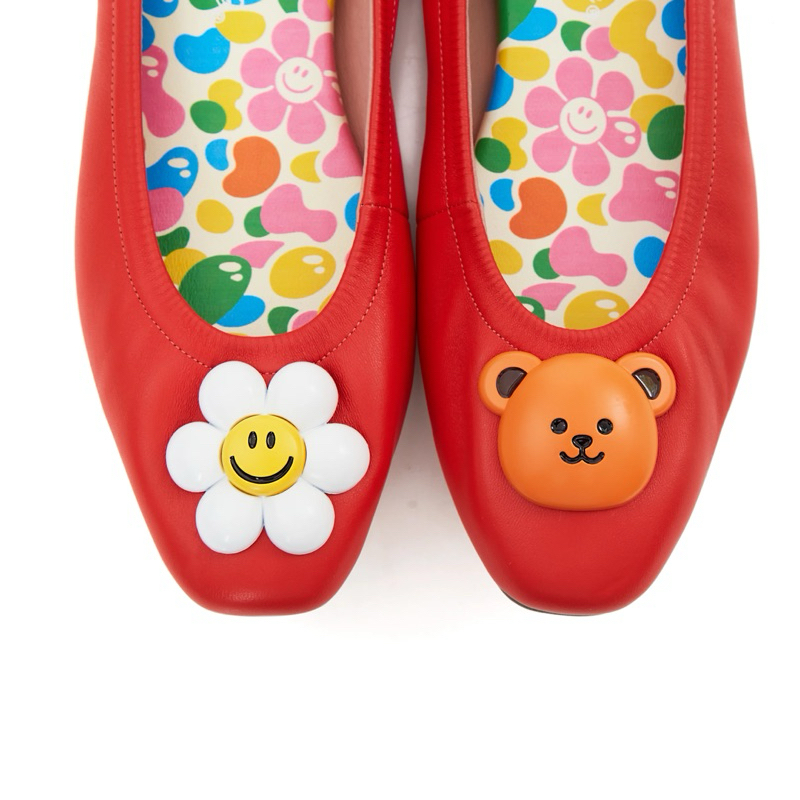 รองเท้าหนังแกะO&Bคอลเลคชั่นหมีwiggleใช้โค้ดลด30%ได้