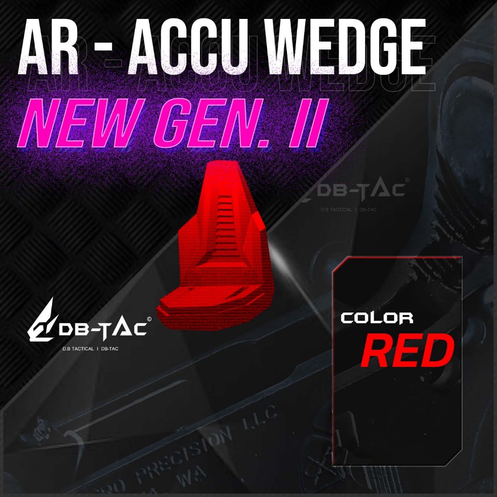 [ New~! Gen. 2 ] ใหม่~! Accu Wedge - ยางรองอับเปอร์ เสริมความแน่นให้กับอุปกรณ์ - แบรนด์ DB-TAC ( ยางแข็งชนิดพิเศษ )