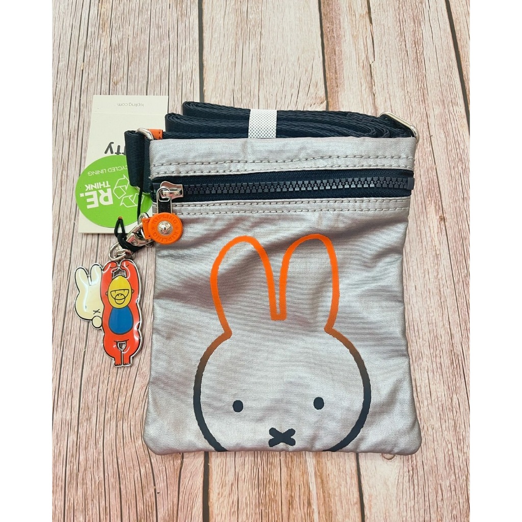 Kipling AFIA Miffy กระเป๋าสะพายข้าง ใส่โทรศัพท์ ของแท้ พร้อมส่ง