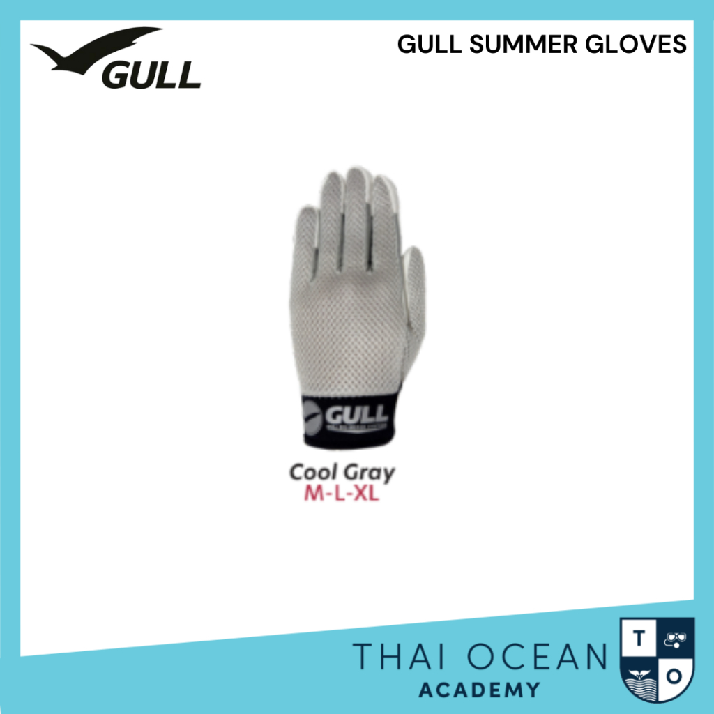 GULL SUMMER GLOVES MEN ถุงมือดำน้ำ สำหรับผู้ชาย ราคา ถูกที่สุด ดีลบีเคเค แกลเลอรีภาพที่ 5