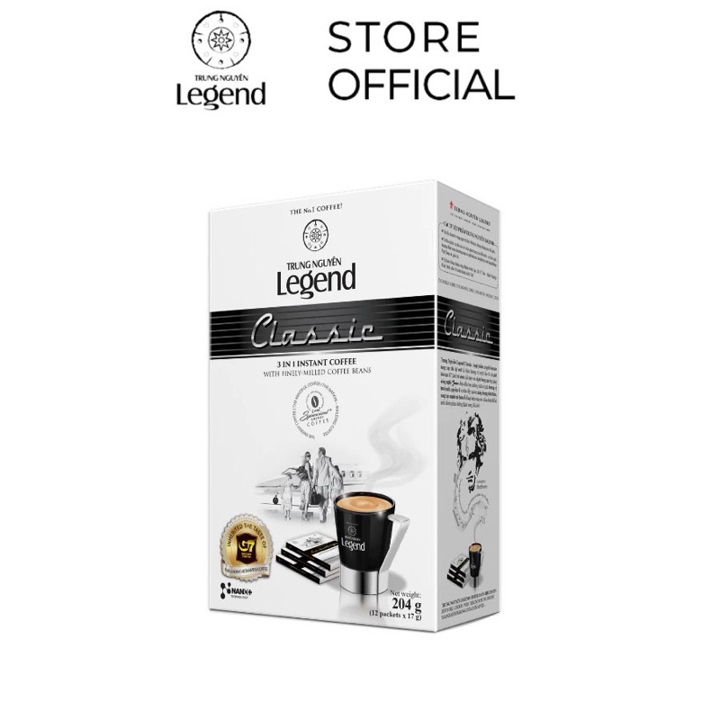 กาแฟ Legend Classic3in 1instant coffee with finely-milled