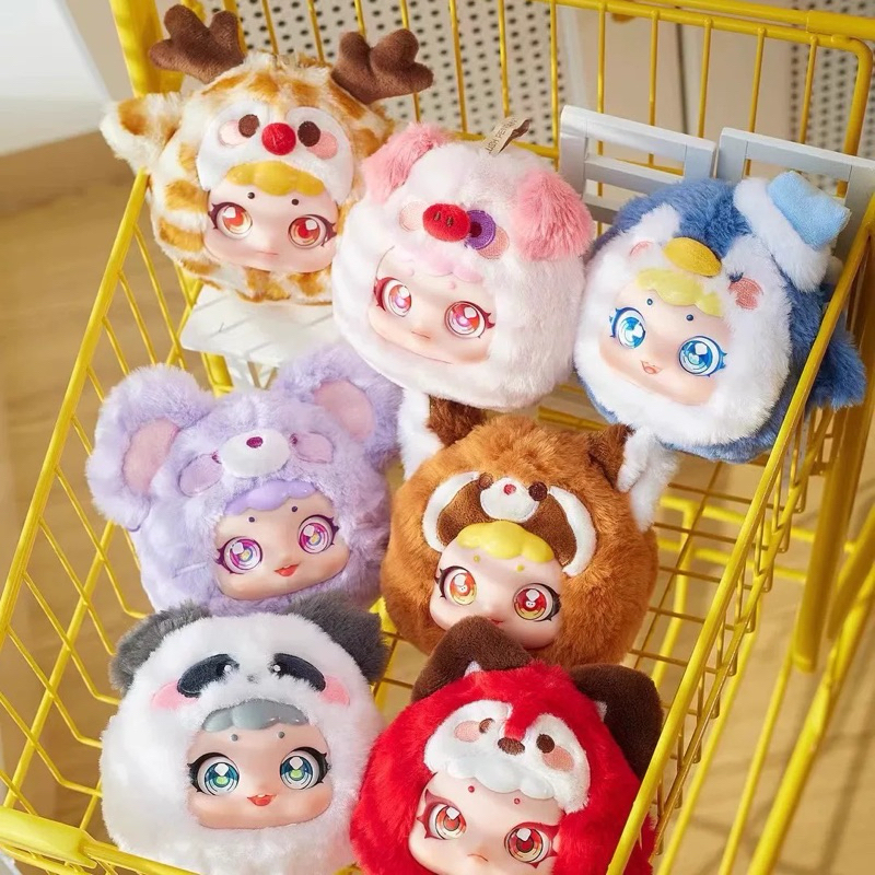 [จุ่มเดี่ยว สุ่มเดี่ยว-พร้อมส่ง] กล่องสุ่มพวงกุญแจ Pet Amusement รุ่นมีซิป ตัวใหญ่ขึ้น