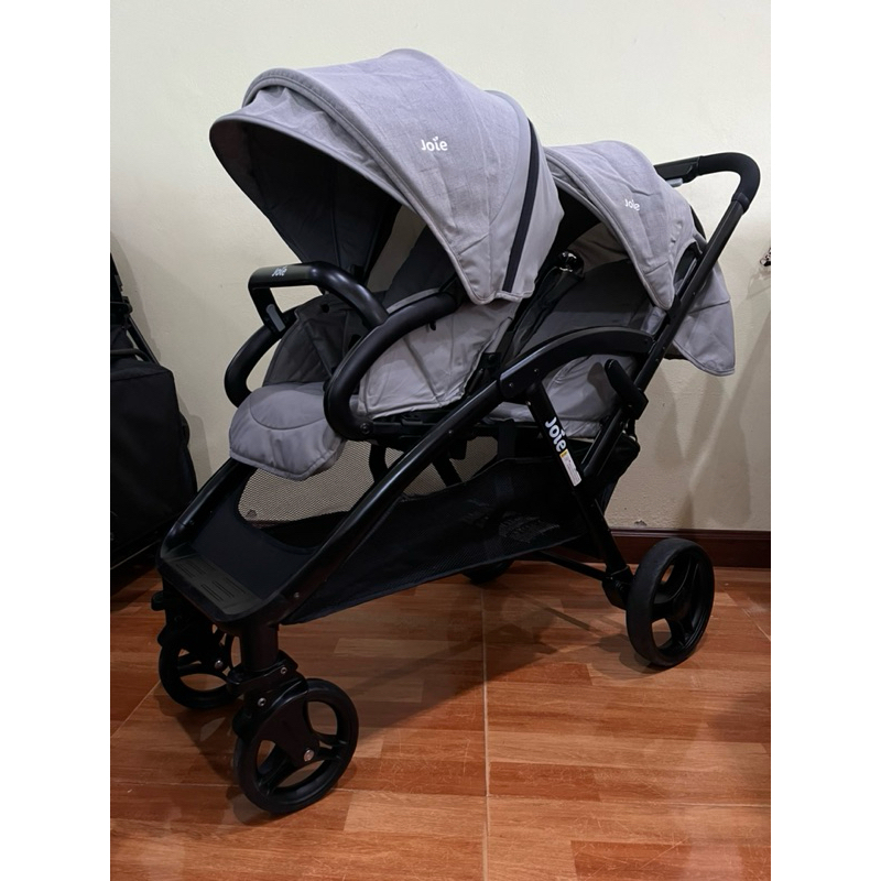 รถเข็นเด็ก 2 ที่นั่ง แฝด,พี่น้องได้หมดคะ   Joie Stroller Evalite DUO Deep