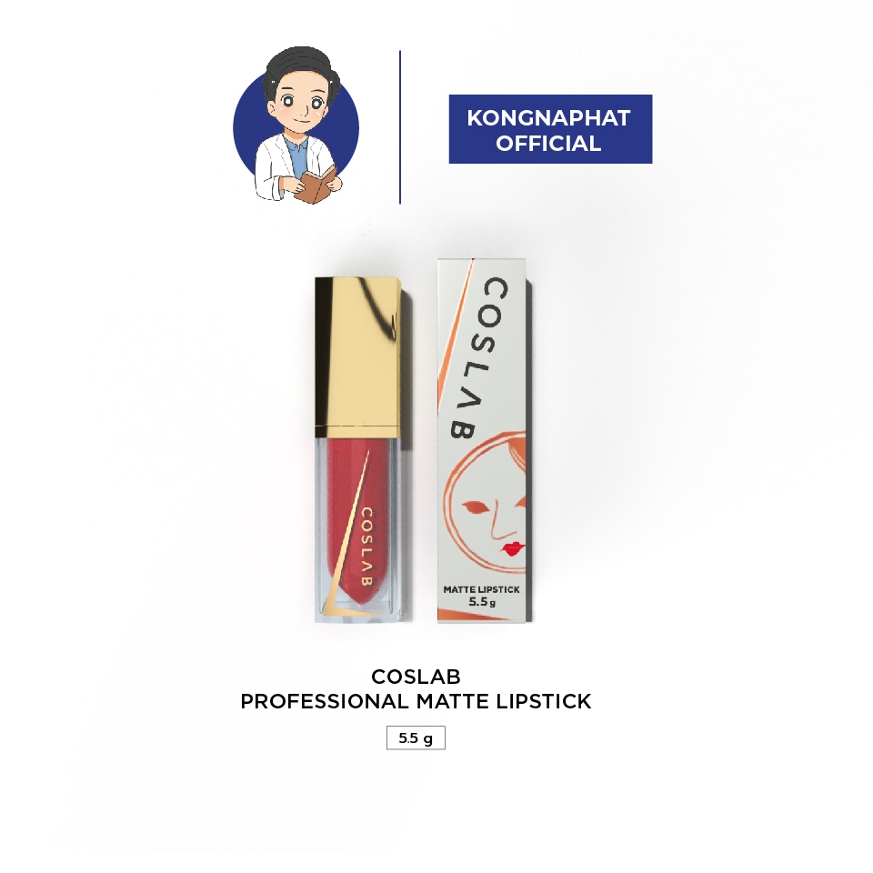 COSLAB PROFESSIONAL MATTE LIPSTICK - คอสแลบ โพรเฟสชั่นนอล แมท ลิปสติก