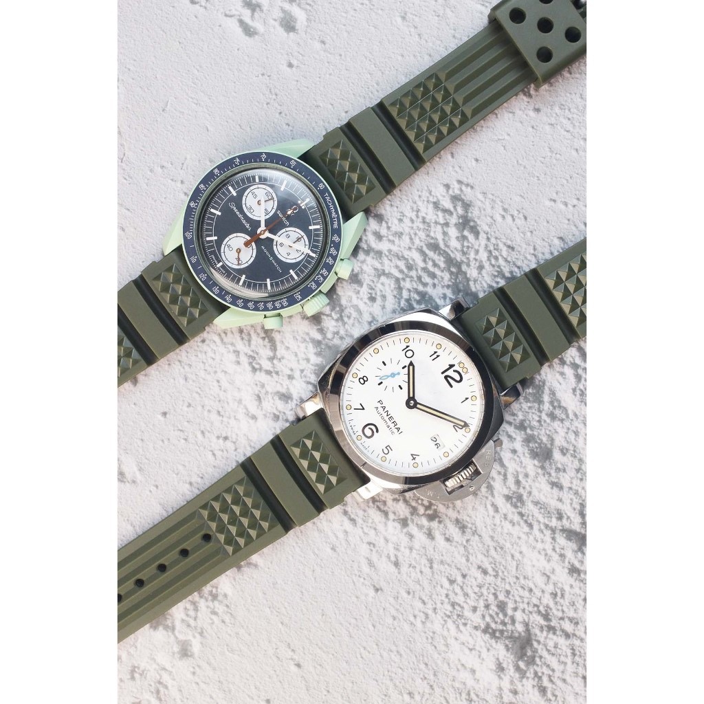สายนาฬิการุ่น Chaffle Rubber Strap 20,22mm