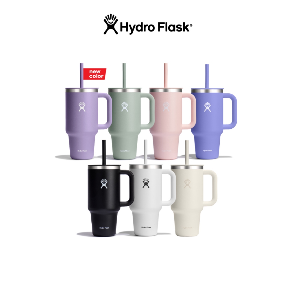 HYDRO FLASK รุ่น TRAVEL TUMBLER ALL AROUND 32 OZ แก้วน้ำ สูญญากาศ เก็บความเย็น เก็บความร้อน เก็บอุณหภูมิ