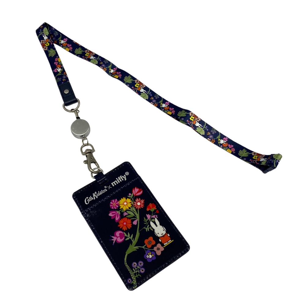 Cath Kidston Set Lanyard Miffy Botanical Navy