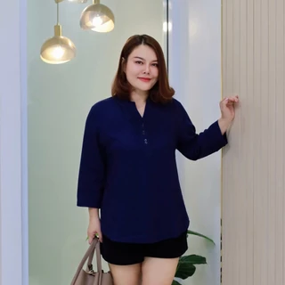 เสื้อคอจีน สีพื้น ทรงทันสมัย