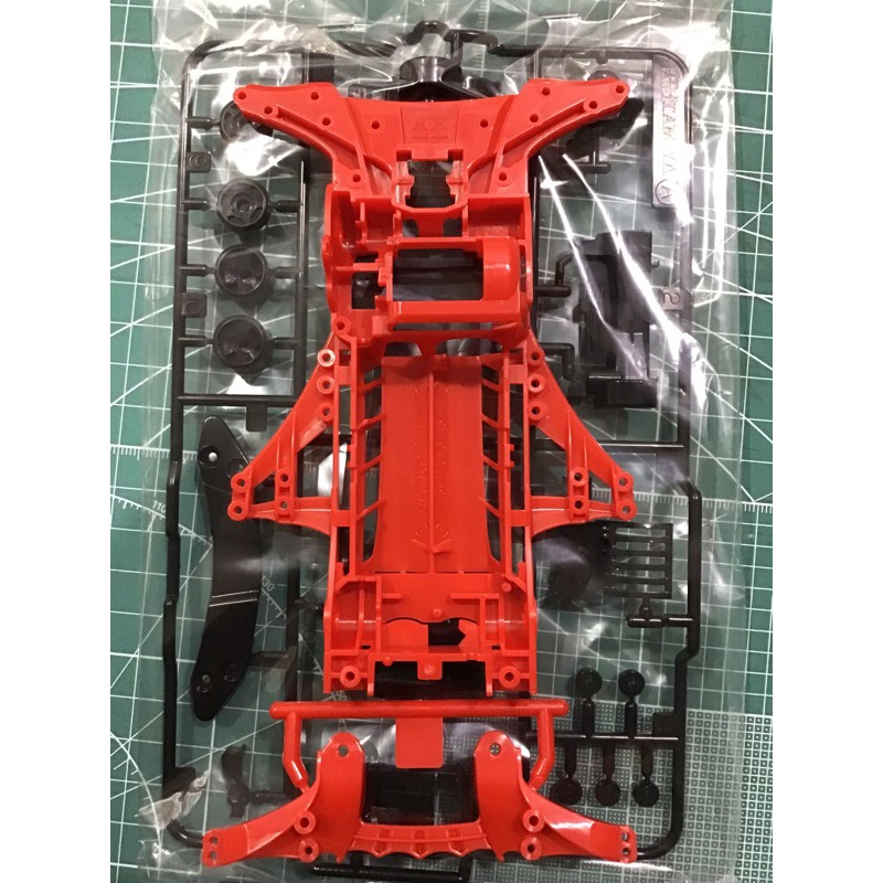 โครง FMA แดง +พาทดำ ของใหม่แท้ ระเบิดจากรถกล่อง Tamiya Korea