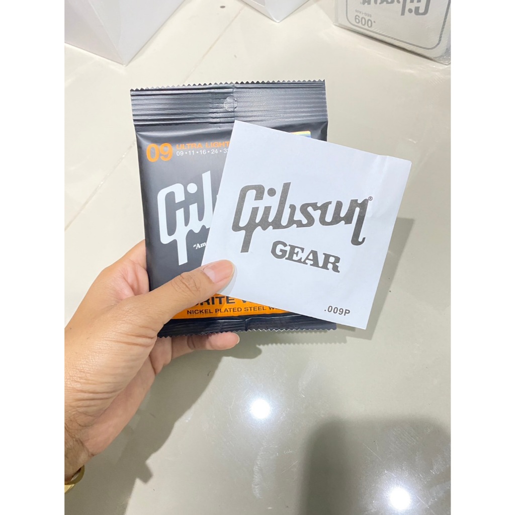 สายชุดกีต้าร์ไฟฟ้า Gibson 009  แถมฟรี สายแยกสายที่ 1  จำนวน1 เส้น