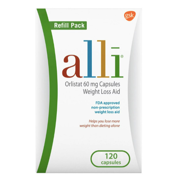 Alli refill ขนาด 60 และ 120 count