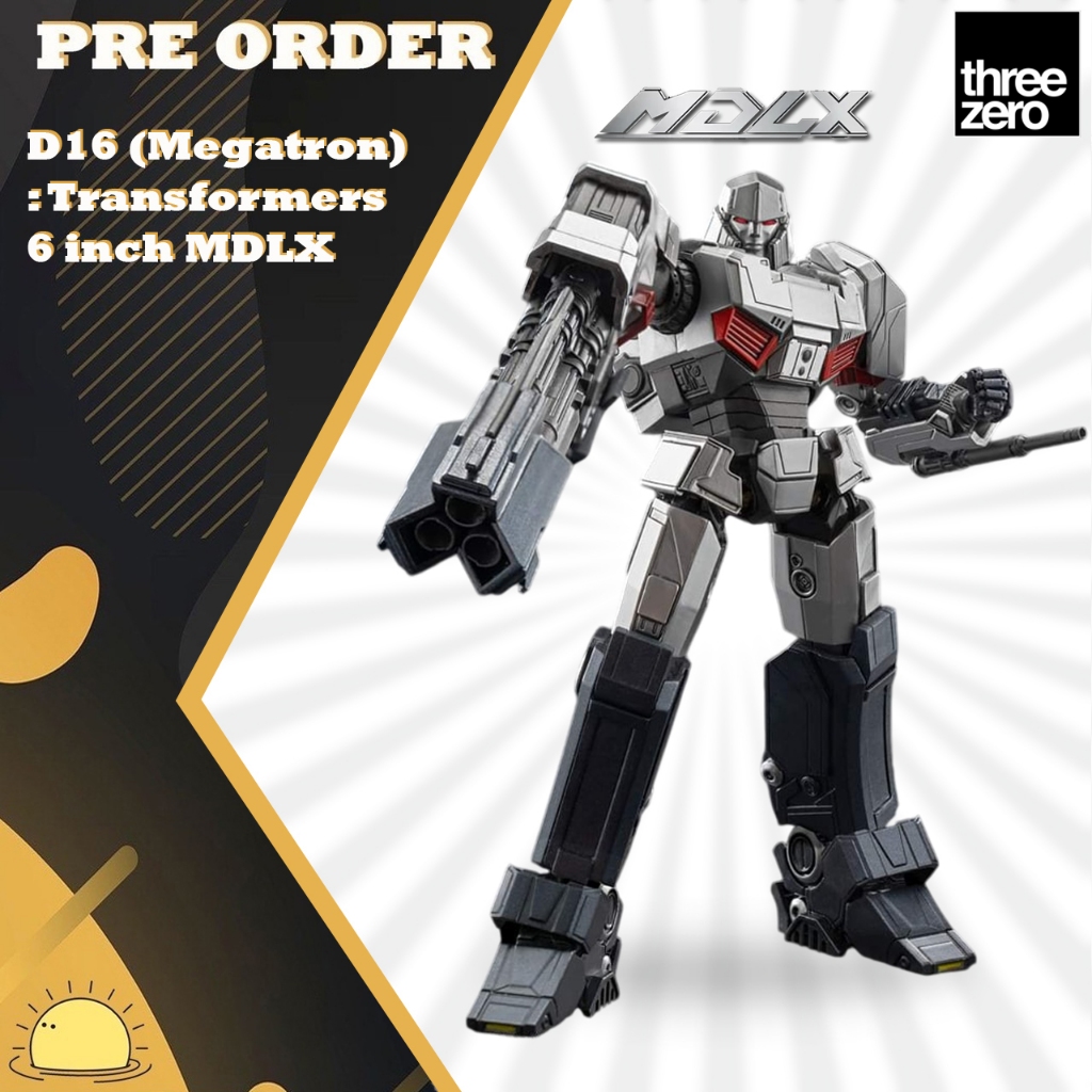 Pre-order Threezero D16 (Megatron) MDLX: Transformers 6 inch