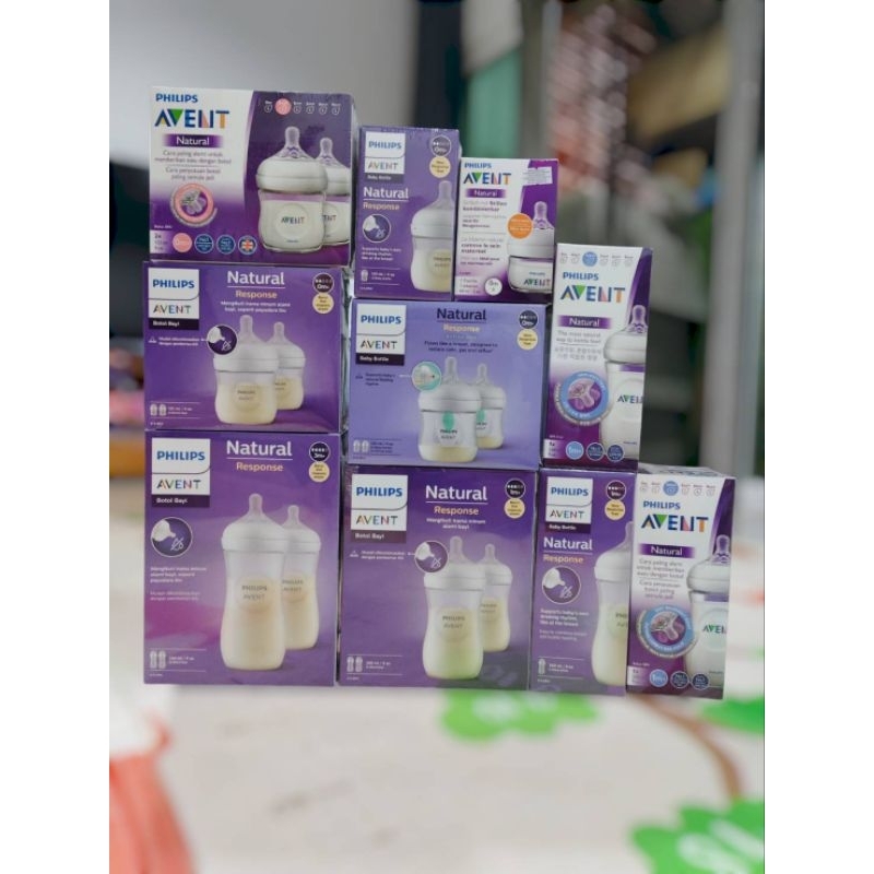 NEW. Avent Natural แท้100% มีขนาด 2.4.9.11oz รุุ่นใหม่ จุกไม่ดูดไม่ไหล่(พร้อมส่ง)