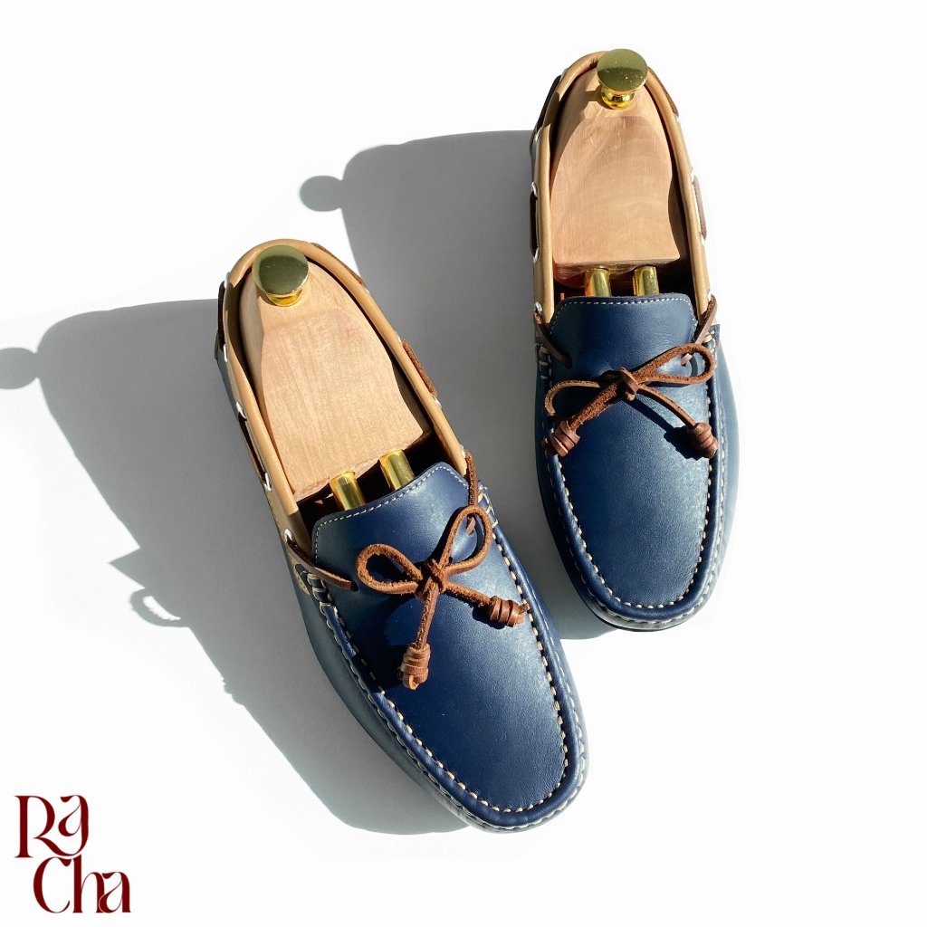 String Loafer สีกรม โลฟเฟอร์หนังแท้ รองเท้าหนังวัวแท้ *unisex -สามารถใส่ได้ทุกเพศ*