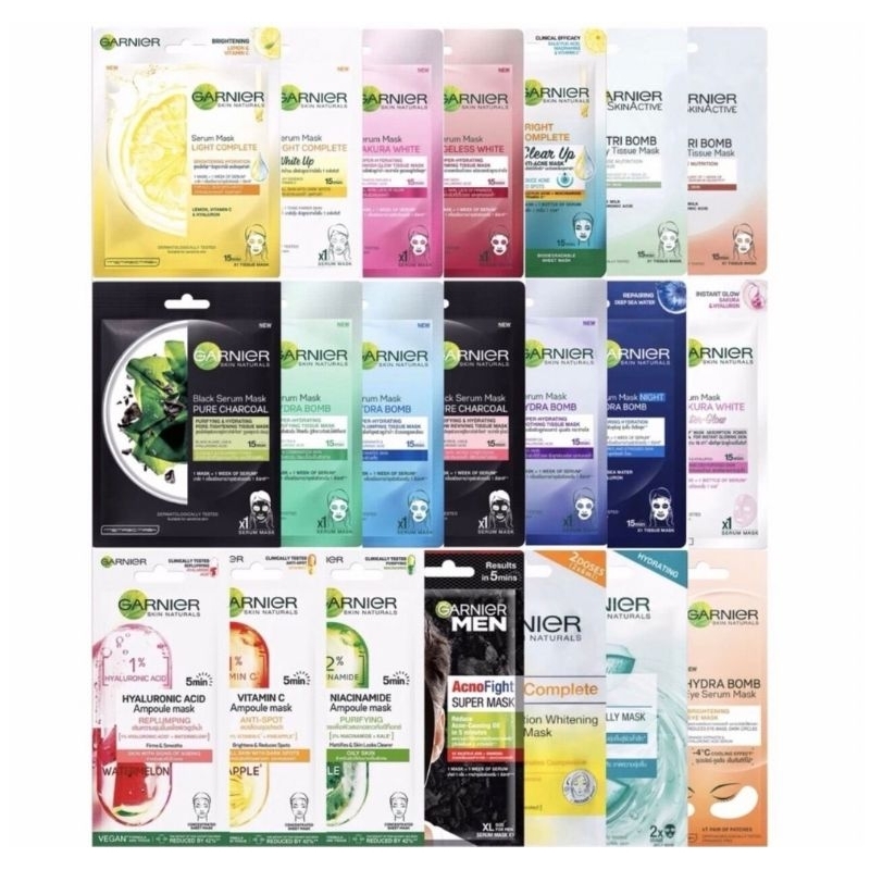 การ์นิเย่ Garnier สกิน เนเชอรัล เซรั่ม มาร์ค เลือกสูตรได้