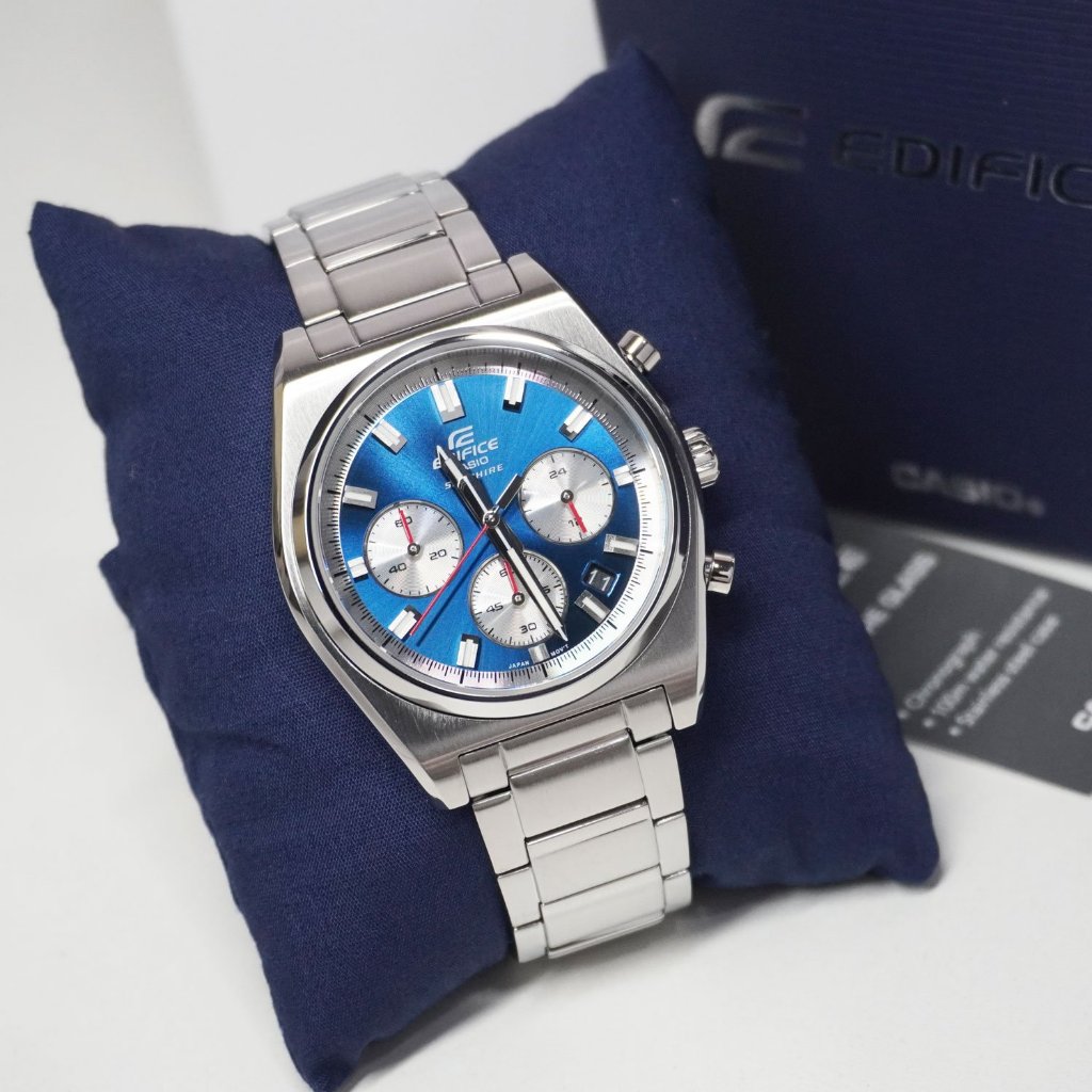 🎁CASIO EDIFICE EFB-730D-2A ของแท้ 100% พร้อมส่ง ประกัน 1 ปี