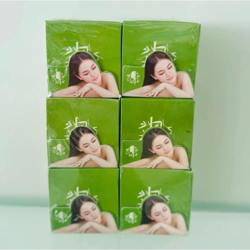 ครีมบำรุงผิวหน้า เทียร่ากล่องเขียว 6กระปุก