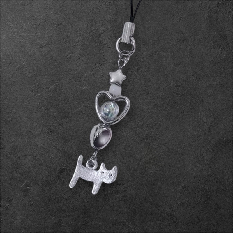 Chubby Cat Phone Charm