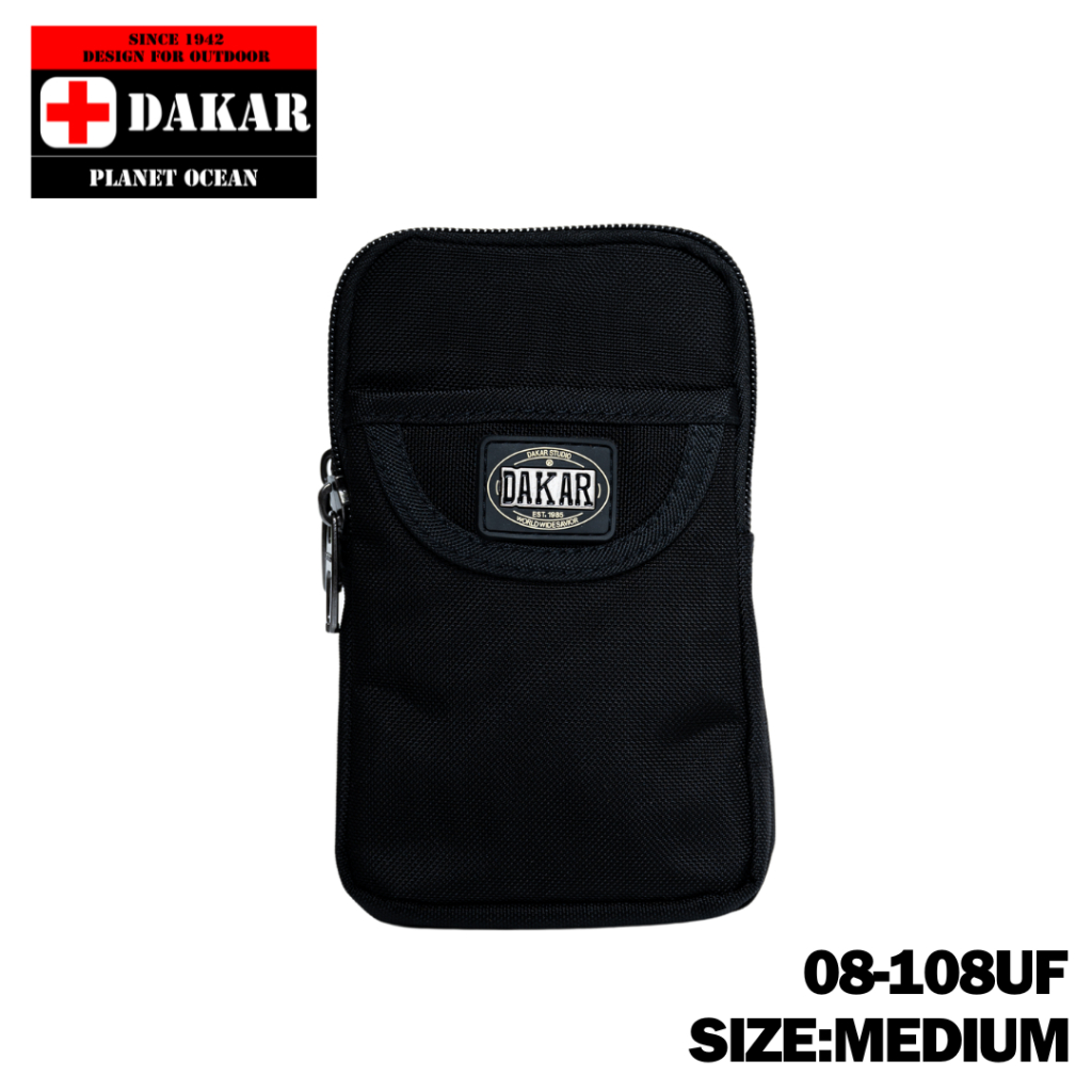 DAKAR กระเป๋าคล้องเข็มขัด (ขนาดกลาง) / คาดเอว รุ่น 08-108UF