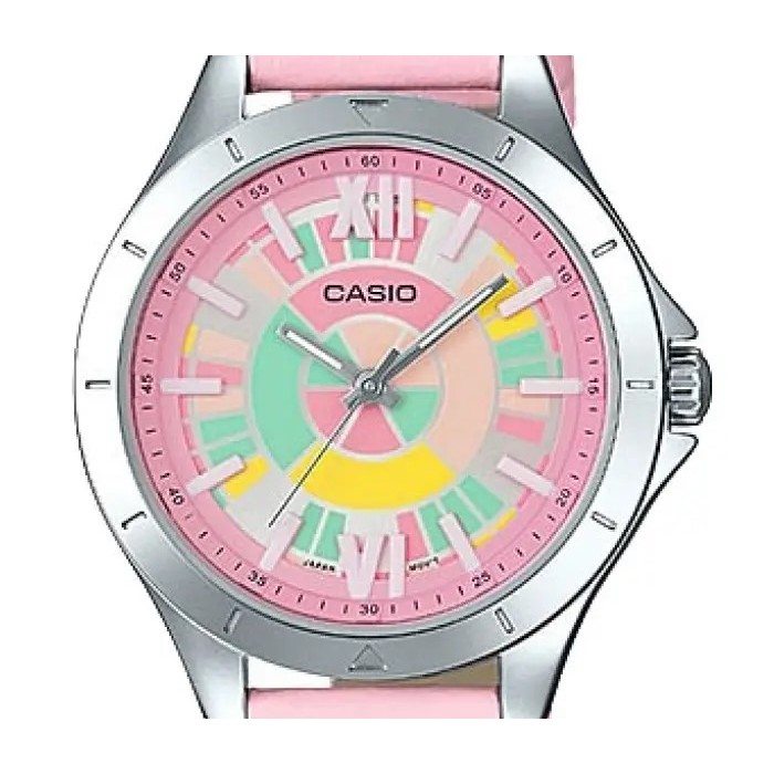 Casio นาฬิกาข้อมือผู้หญิง รุ่น LTP-E129L-4ADF Lady Watch Quartz