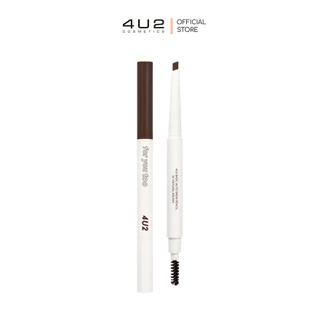 (1แถม1 กด 2 ชิ้นรับโปร)ดินสอเขียนคิ้ว 4U2 BASIC AUTO BROW PENCIL - ดินสอเขียนคิ้ว4u2 เขียนคิ้วหัวตัด ที่เขียนคิ้ว4U2