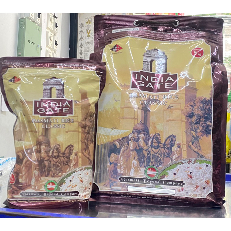 ข้าวบาสมาติ India Gate Classic Basmati Rice 1kg