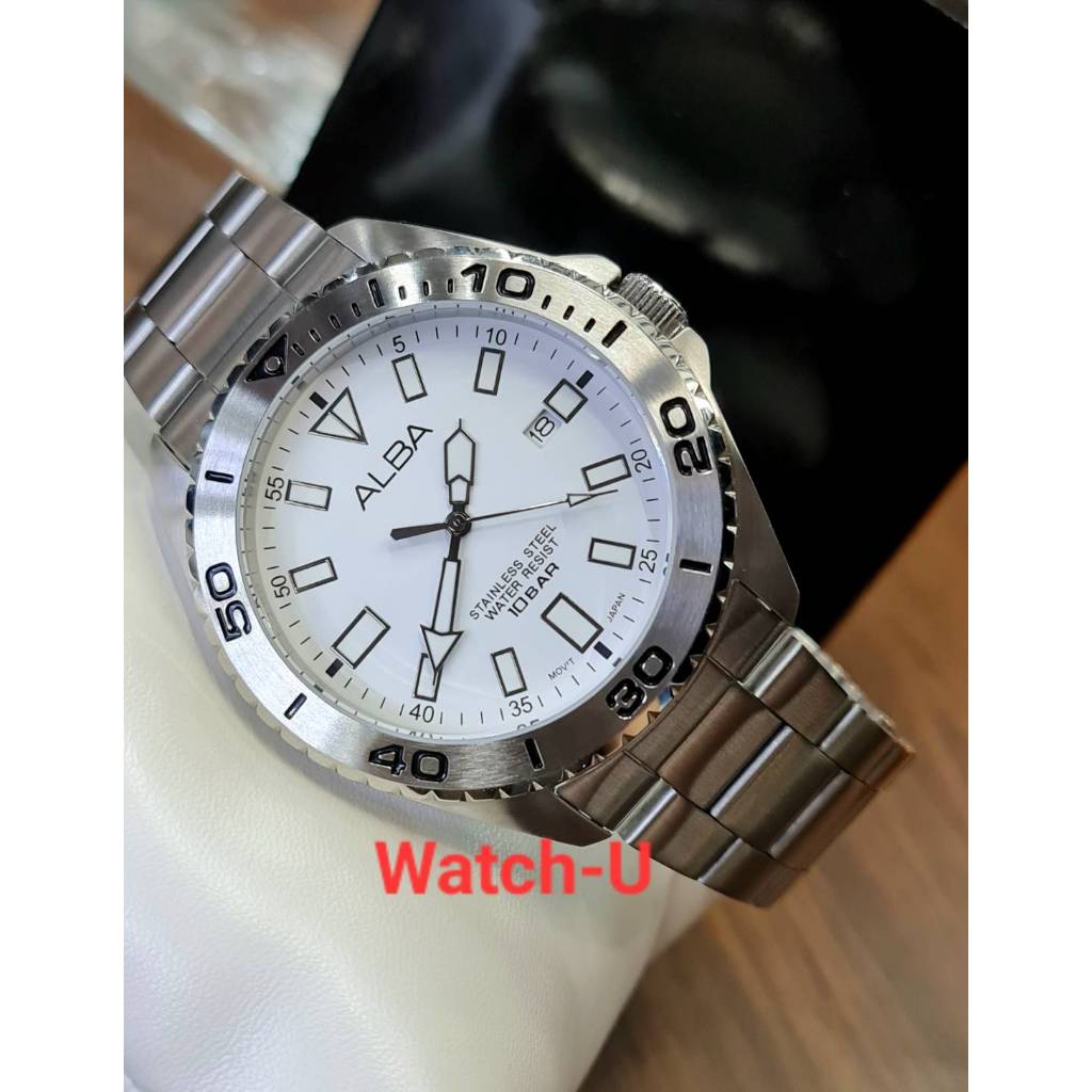 นาฬิกาผู้ชาย Alba Quartz  รุ่น AS9Q45X AS9Q45X1 AS9Q45