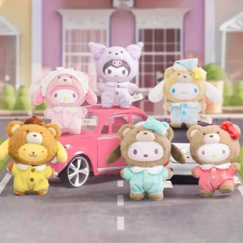 [พร้อมส่ง]🇹🇭ใส่โค้ดลด30%=455!! Sanrio Latte Baby Toptoy กล่องจุ่ม ซานริโอ้ ลาเต้ เบบี้ ท็อปทอย
