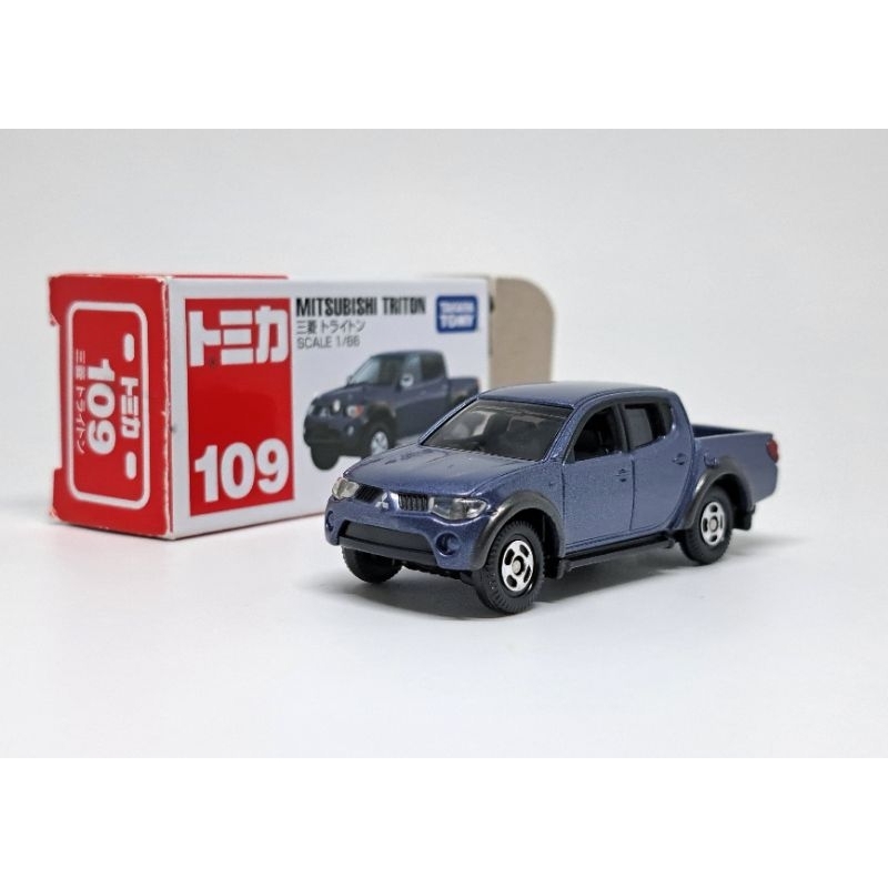 โมเดลรถเหล็ก Tomica No.109 Mitsubishi Triton (กล่องเดิมแท้)